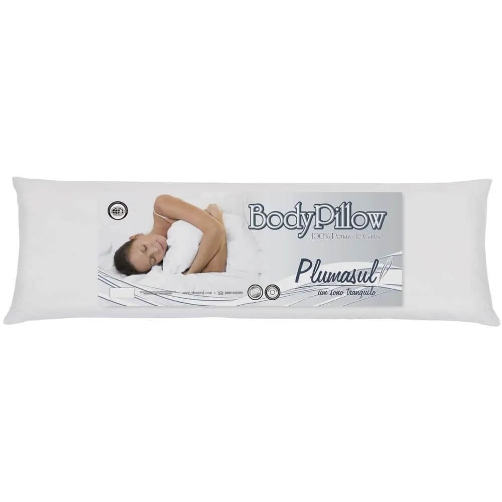 01 - TRAVESSEIRO 100% PENA DE GANSO BODY PILLOW 50X150
Por se tratar de um produto 100% natural deve ser seguido as seguintes instruções: No uso diário sempre que possível expor ao sol ou deixa-lo em local arejado / Não guardar em local úmido ou deixar fechado na embalagem.