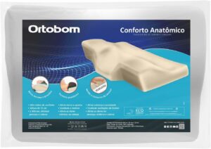 O exclusivo travesseiro Conforto Anatômico é produzido em espuma 100% Viscoelástica (Nasa), ideal pra uma noite de sono agradável. 